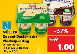 Kaufland MÜLLER Doppel-Decker oder Wackelpudding Angebot
