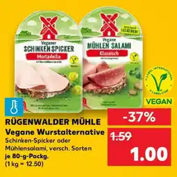 Kaufland RÜGENWALDER MÜHLE Vegane Wurstalternative Angebot