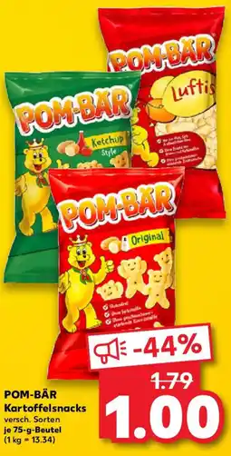 Kaufland POM-BÄR Kartoffelsnacks Angebot