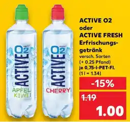 Kaufland ACTIVE 02 oder ACTIVE FRESH Erfrischungs- getränk Angebot