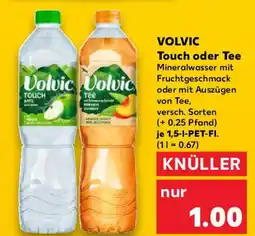 Kaufland VOLVIC Touch oder Tee Mineralwasser Angebot