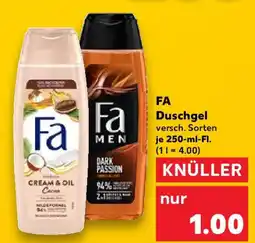 Kaufland FA Duschgel Angebot