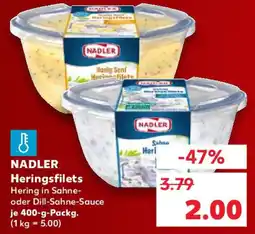Kaufland NADLER Heringsfilets Angebot