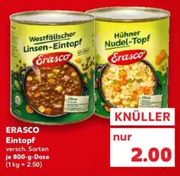 Kaufland ERASCO Eintopf Angebot