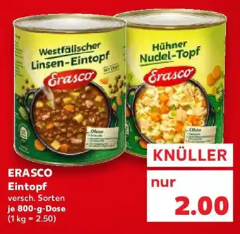 Kaufland ERASCO Eintopf Angebot