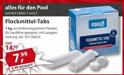 Sonderpreis Baumarkt medi POOL Flockmittel-Tabs Angebot