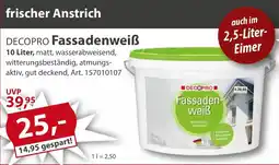 Sonderpreis Baumarkt DECOPRO Fassadenweiß Angebot