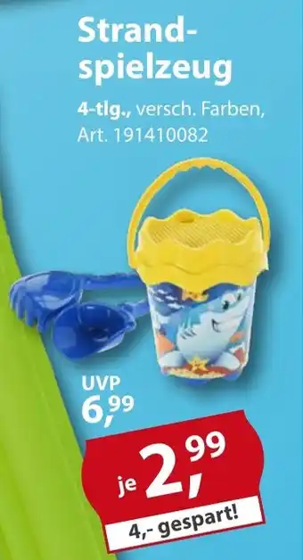 Sonderpreis Baumarkt Strandspielzeug Angebot