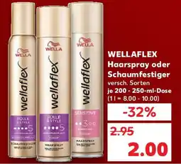 Kaufland WELLAFLEX Haarspray oder Schaumfestiger Angebot