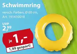 Sonderpreis Baumarkt Schwimmring Angebot