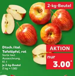 Kaufland Dtsch./ital. Tafeläpfel, rot Angebot