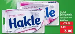 Kaufland HAKLE Toilettenpapier Angebot