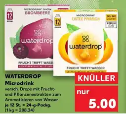 Kaufland WATERDROP Microdrink Angebot
