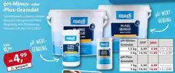 Sonderpreis Baumarkt medi POOL pH-Minus- oder -Plus-Granulat Angebot