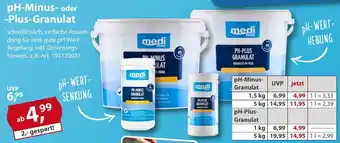 Sonderpreis Baumarkt medi POOL pH-Minus- oder -Plus-Granulat Angebot