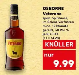 Kaufland OSBORNE Veterano Angebot