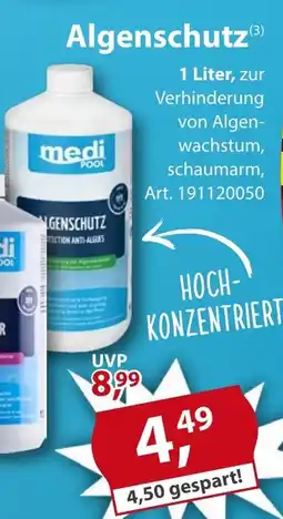 Sonderpreis Baumarkt medi POOL Algenschutz Angebot