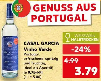 Kaufland CASAL GARCIA Vinho Verde Angebot