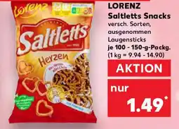 Kaufland LORENZ Saltletts Snacks Angebot