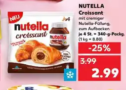 Kaufland NUTELLA Croissant Angebot