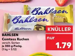 Kaufland BAHLSEN Comtess Kuchen Angebot