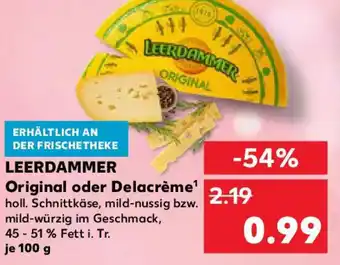 Kaufland LEERDAMMER Original oder Delacrème Angebot