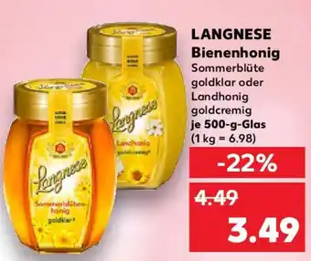 Kaufland LANGNESE Bienenhonig Angebot