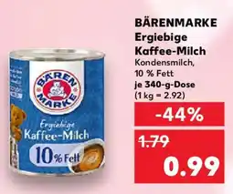 Kaufland BÄRENMARKE Ergiebige Kaffee-Milch Angebot