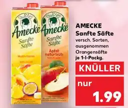 Kaufland AMECKE Sanfte Säfte Angebot