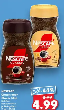 Kaufland NESCAFE Classic oder Classic Mild Angebot