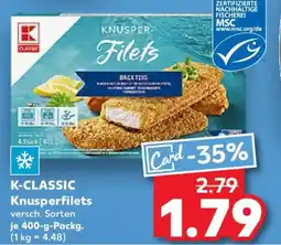 Kaufland K-CLASSIC Knusperfilets Angebot