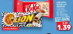 Kaufland LION, NUTS, KITKAT oder SMARTIES Schokoriegel Angebot