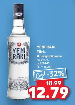 Kaufland YENI RAKI Türk. Anisspirituose Angebot