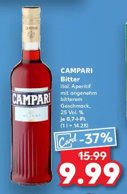 Kaufland CAMPARI Bitter Angebot