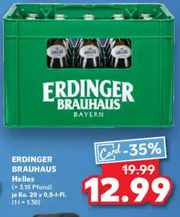 Kaufland ERDINGER BRAUHAUS Helles Angebot
