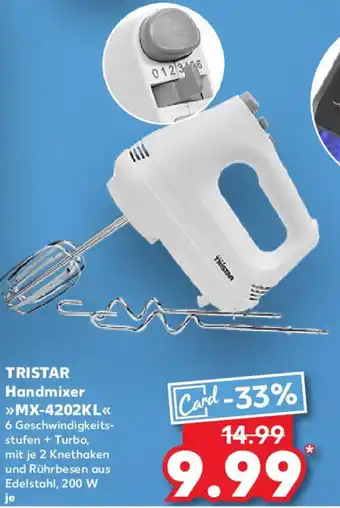 Kaufland TRISTAR Handmixer MX-4202KL Angebot