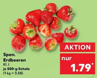 Kaufland Span. Erdbeeren Angebot