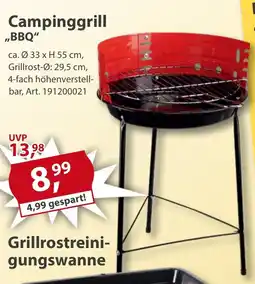 Sonderpreis Baumarkt Campinggrill ,,BBQ" Angebot