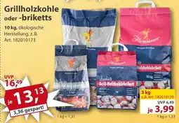 Sonderpreis Baumarkt Grillholzkohle oder -briketts Angebot