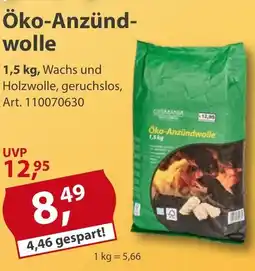 Sonderpreis Baumarkt Öko-Anzündwolle Angebot
