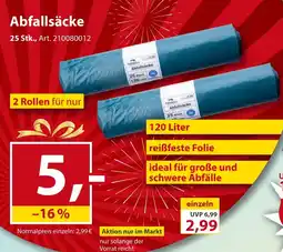 Sonderpreis Baumarkt Abfallsäcke Angebot
