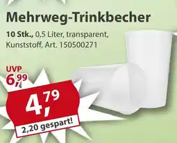 Sonderpreis Baumarkt Mehrweg-Trinkbecher Angebot