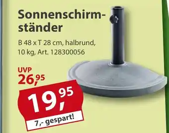 Sonderpreis Baumarkt Sonnenschirmständer Angebot