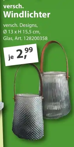 Sonderpreis Baumarkt versch. Windlichter Angebot