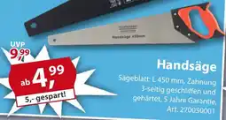 Sonderpreis Baumarkt GERMANIA Handsäge Angebot