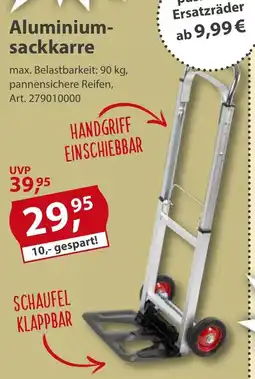 Sonderpreis Baumarkt Aluminiumsackkarre Angebot