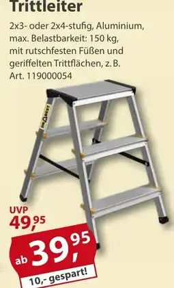Sonderpreis Baumarkt Trittleiter Angebot