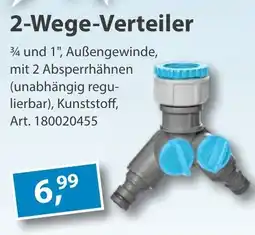 Sonderpreis Baumarkt 2-Wege-Verteiler Angebot