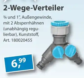 Sonderpreis Baumarkt 2-Wege-Verteiler Angebot