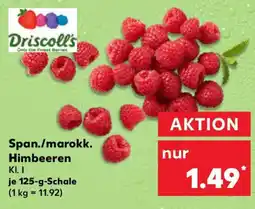 Kaufland Span./marokk. Himbeeren Angebot